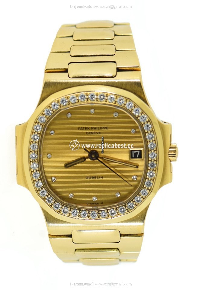 Patek Philippe Nautilus Mens watch Unisex Automatic Yellow gold 3800 3