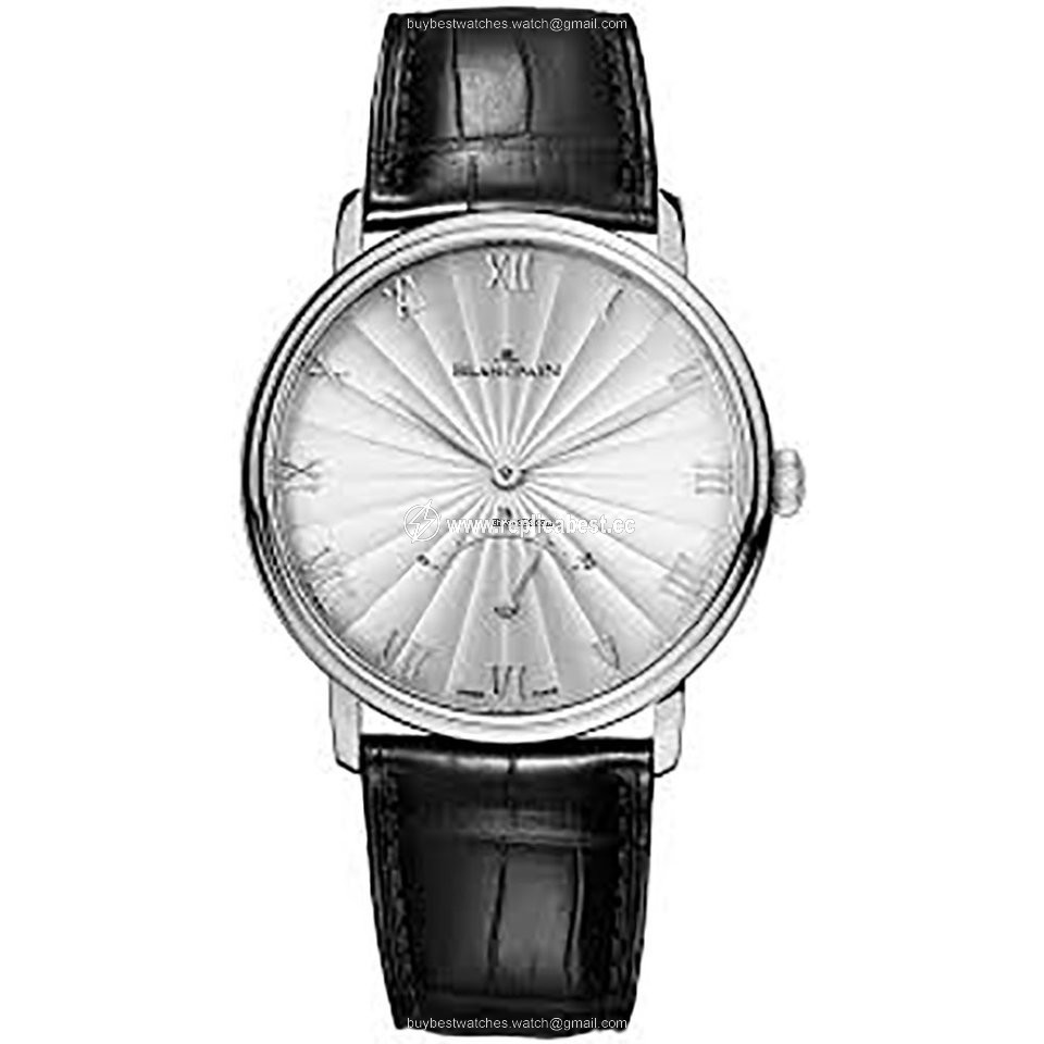 Blancpain Villeret Ultra-Slim Mens watch Unisex Automatic White gold 6653-1542-55b