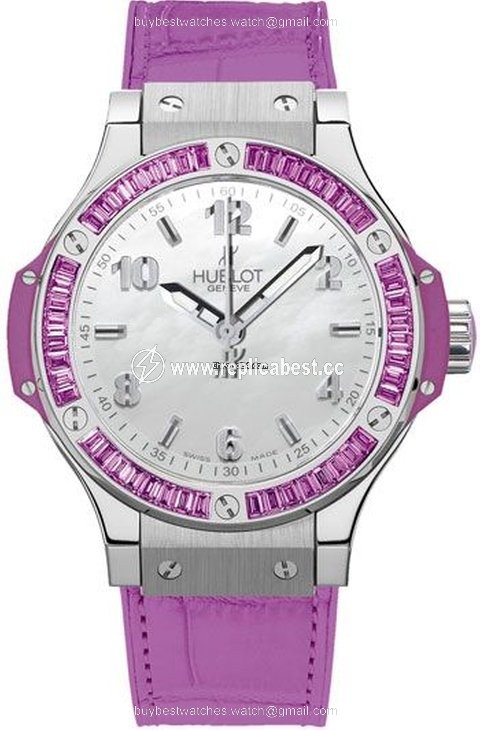 Hublot Big Bang Tutti Frutti Womens watch Quartz Steel 361.SV.6010.LR.1905 PURPLE