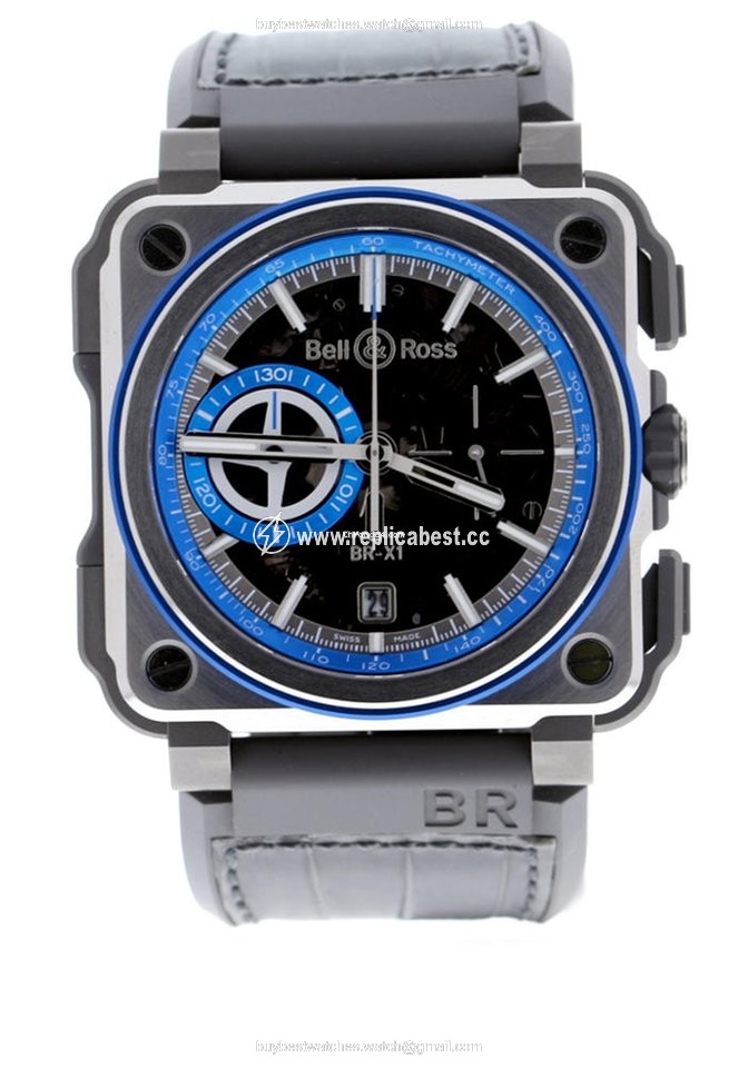 Bell & Ross BR-X1 Mens watch Unisex Automatic Titanium BRX1-AL-TI-BLU