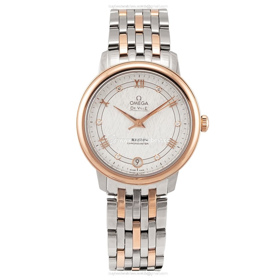 Omega De Ville Prestige Womens watch Automatic Gold Steel 424.20.33.20.52.002