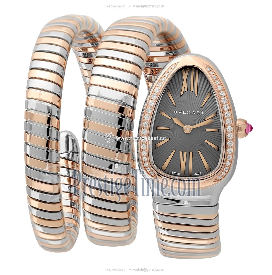 Bulgari Serpenti Womens watch Quartz Gold Steel 102680 sp35c14spgd.2t