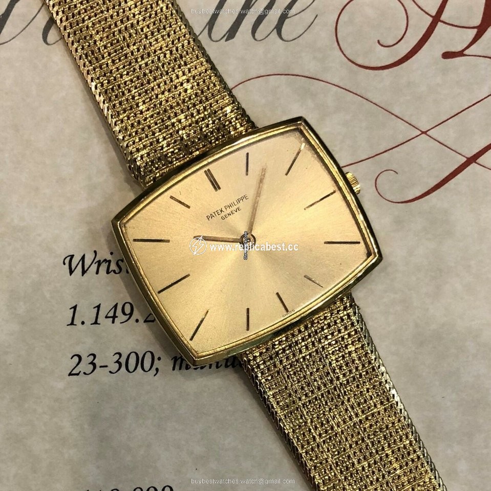 Patek Philippe Vintage Mens watch Unisex Manual winding Yellow gold 3527