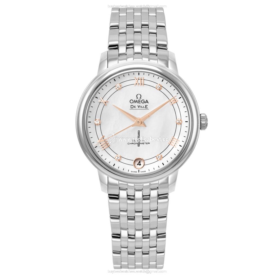 Omega De Ville Prestige Womens watch Automatic Steel 424.10.33.20.55.002