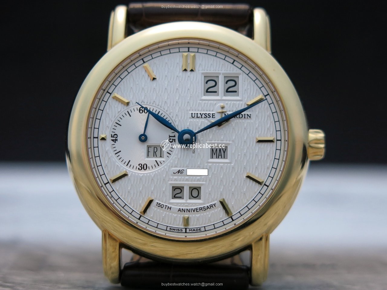 Ulysse Nardin Mens watch Unisex Automatic Yellow gold 311.22