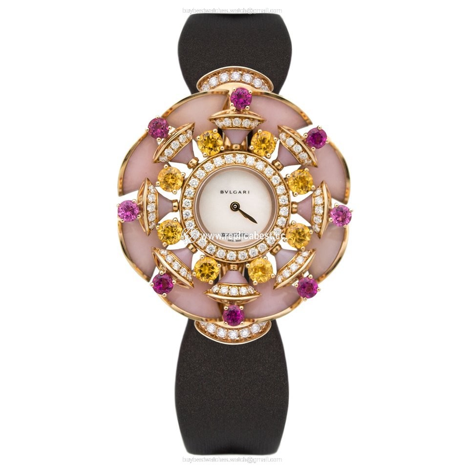 Bulgari Womens watch Quartz Rose gold 102420 DVP39WGD1OTGL
