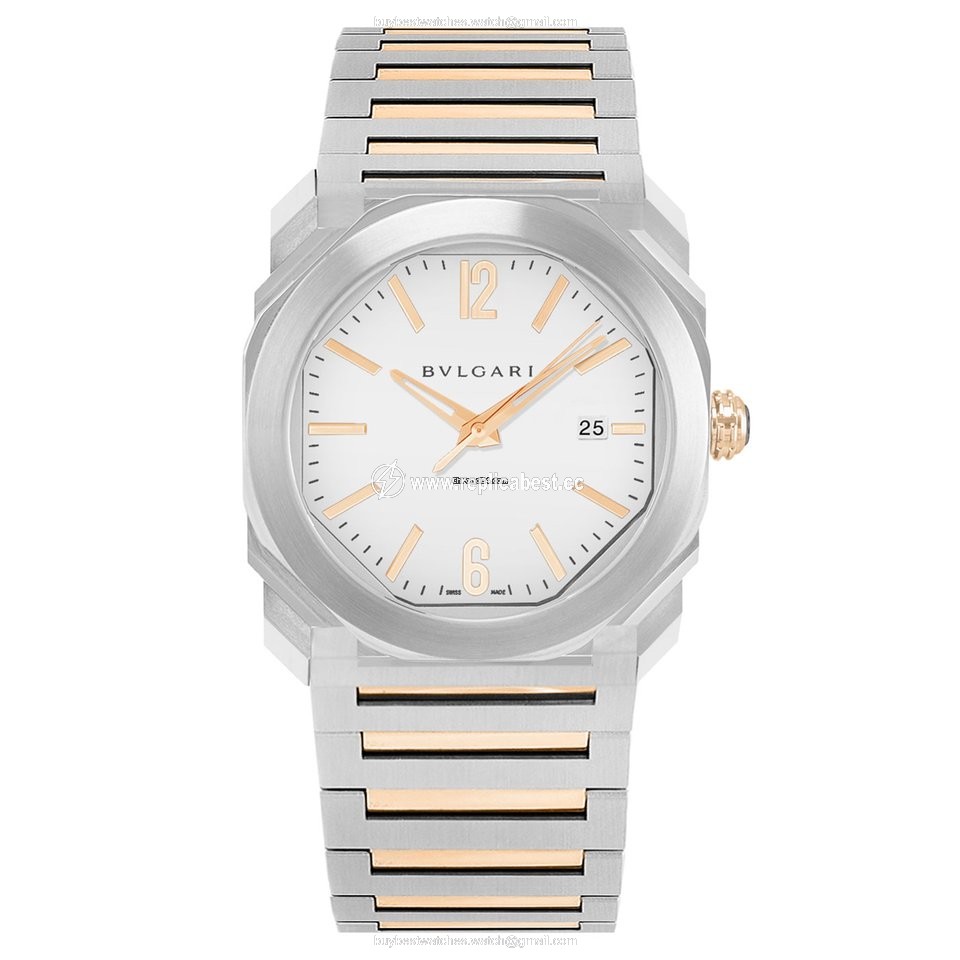 Bulgari Octo Mens watch Unisex Automatic Gold Steel 102118 BGO38WSPGD