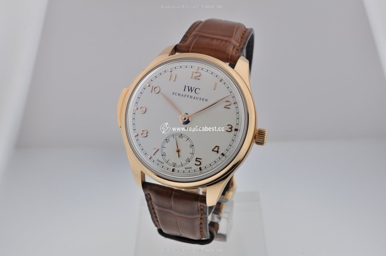 IWC Portuguese Minute Repeater Mens watch Unisex Manual winding Rose gold IW544907