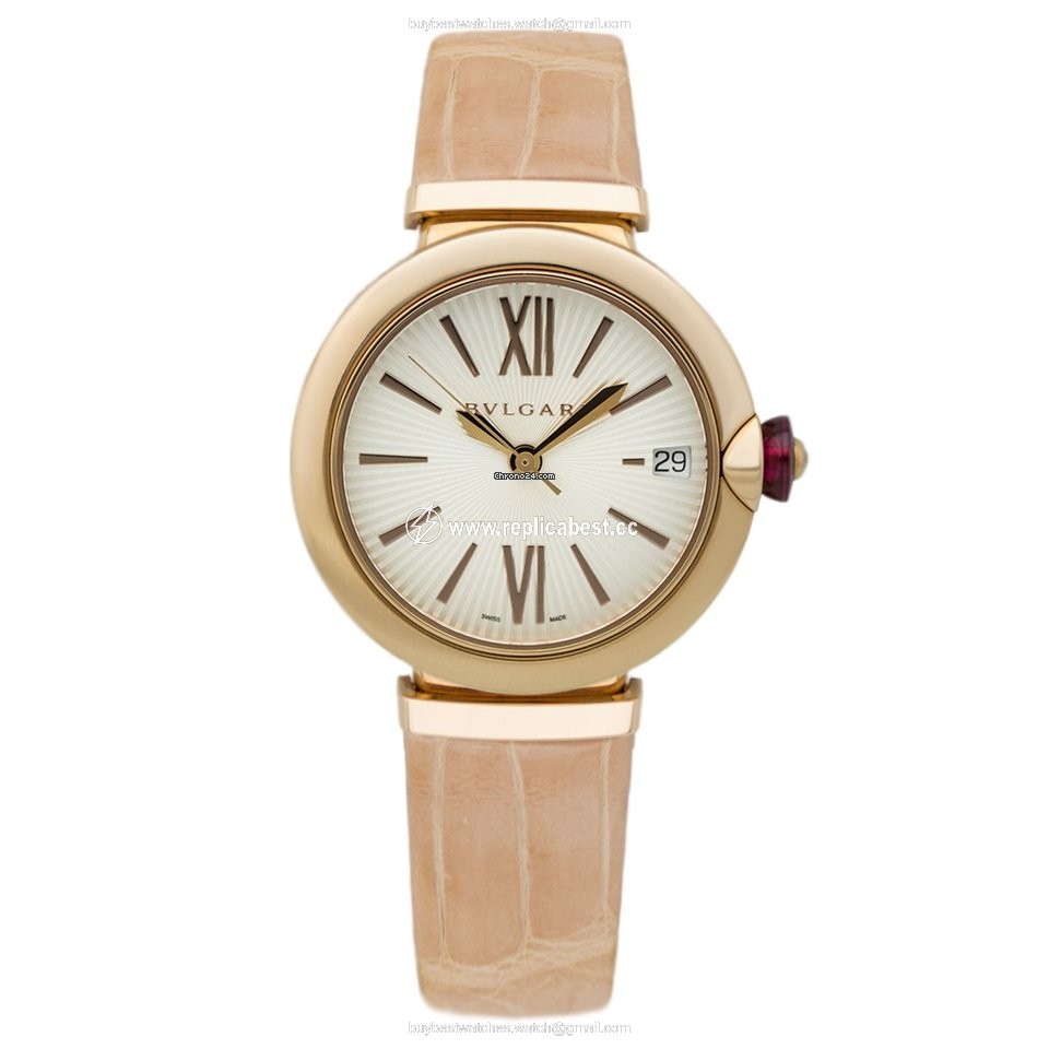 Bulgari Lucea Womens watch Automatic Rose gold 102328 LUP33C6GLD