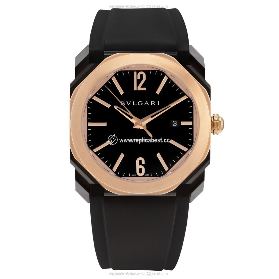 Bulgari Octo Mens watch Unisex Automatic Gold Steel 102485 BGO41BBSPGVD