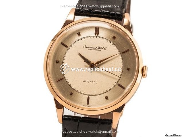 IWC Mens watch Unisex Automatic Rose gold 85