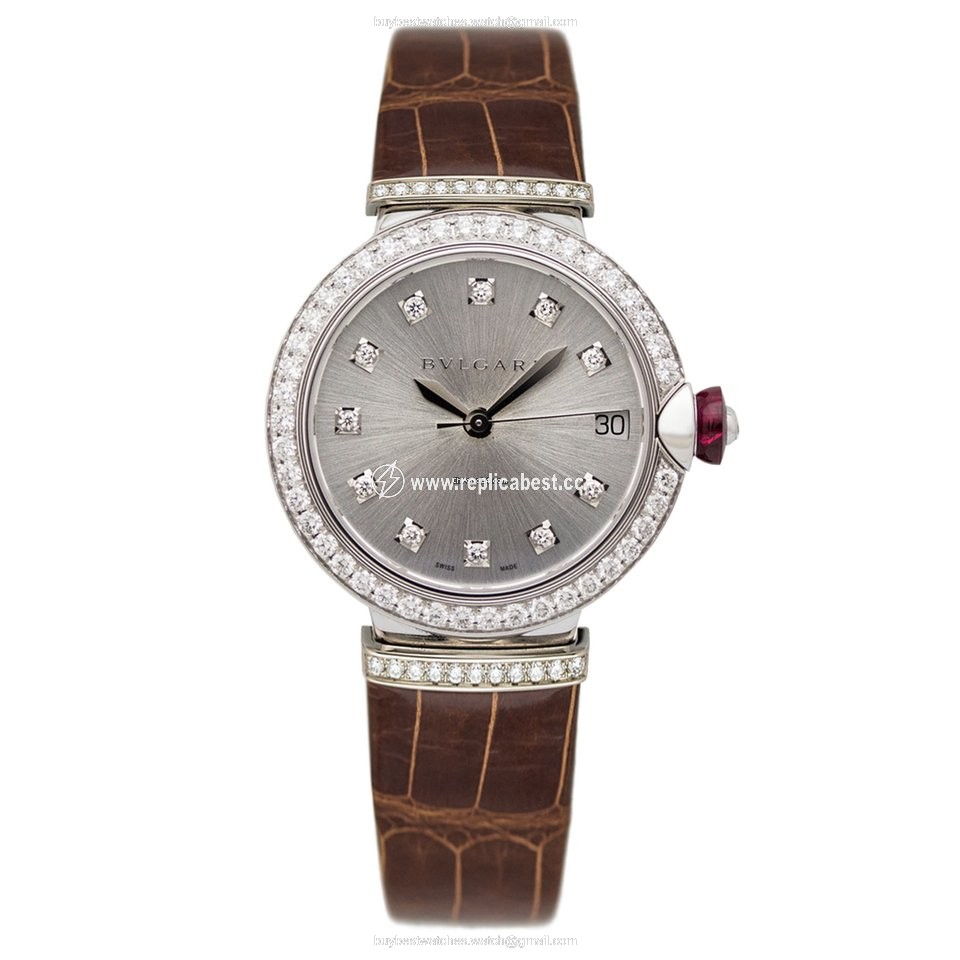 Bulgari Lucea Womens watch Automatic White gold 102645 LUW33C6GDDLD 11.A