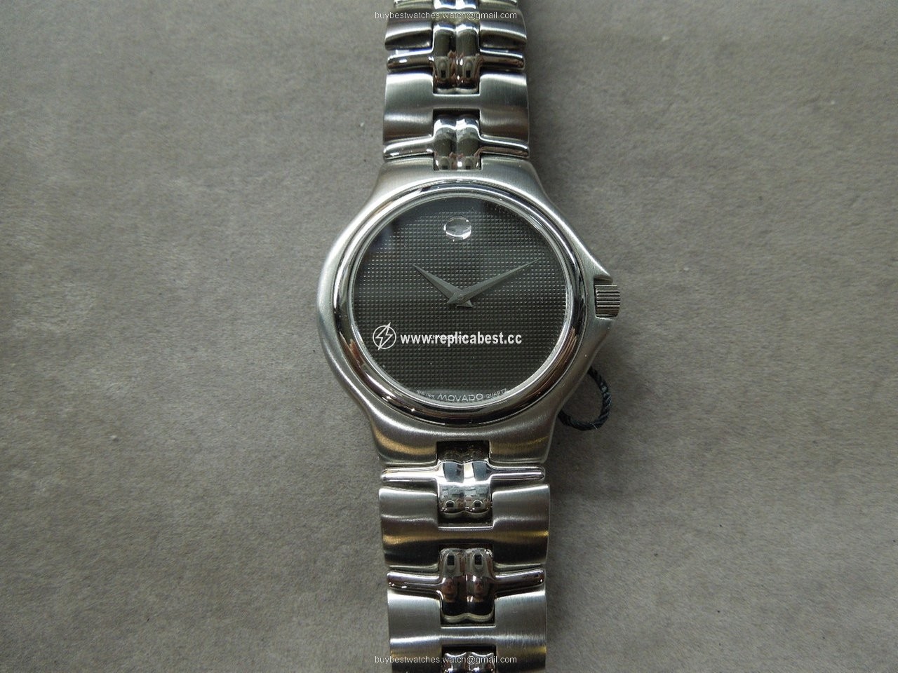 Movado Mens watch Unisex Quartz Steel Movado 84.E2.0887