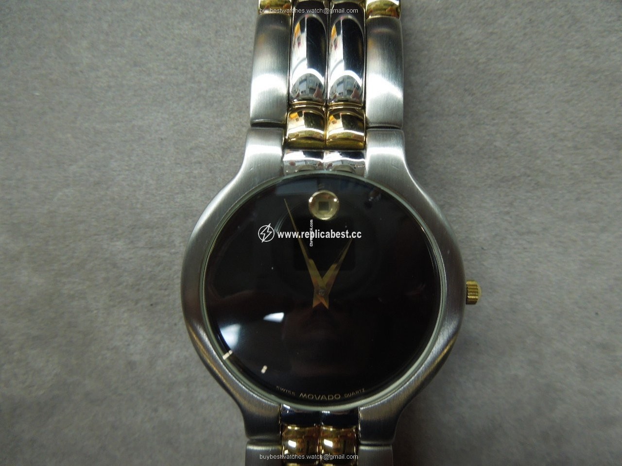 Movado Mens watch Unisex Quartz Steel Movado 84.A2.0871.0479