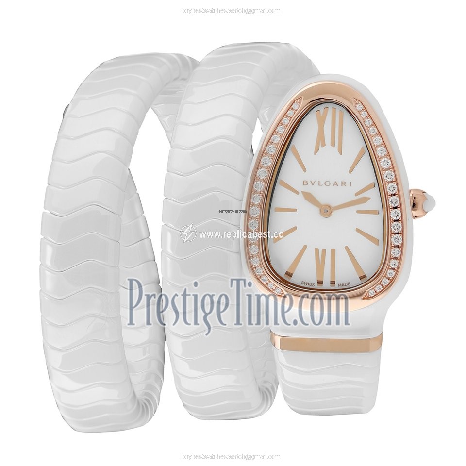Bulgari Serpenti Womens watch Quartz Ceramic 102886 spc35wcgdwcg.2t
