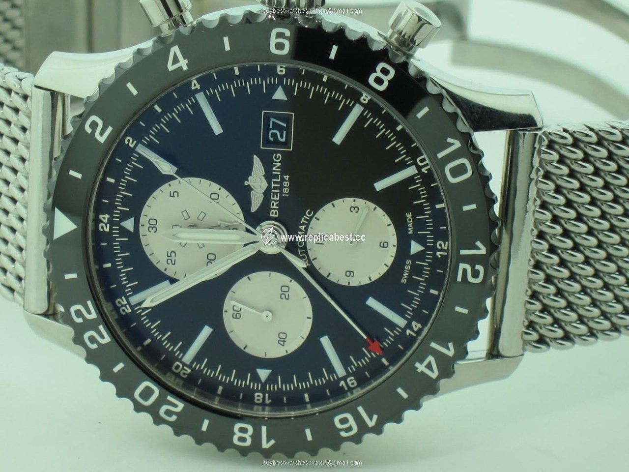Breitling Chronoliner Mens watch Unisex Automatic Steel Y2431012