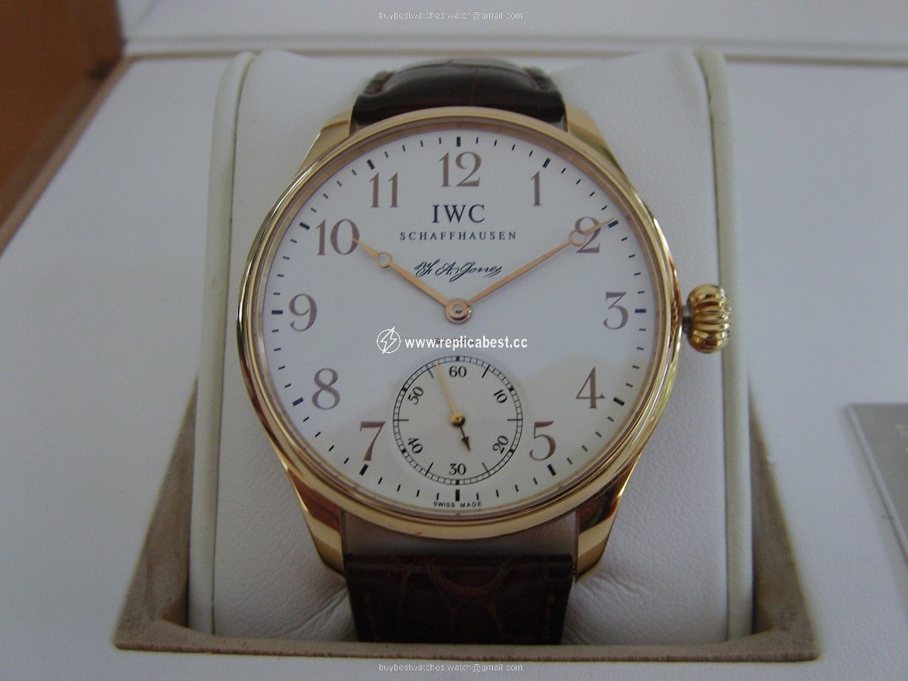 IWC Portuguese Hand-Wound Manual winding Red gold IW5442-01
