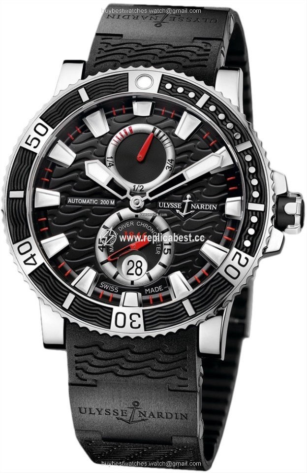 Ulysse Nardin Maxi Marine Diver Mens watch Unisex Automatic Titanium 263-90-3C 72