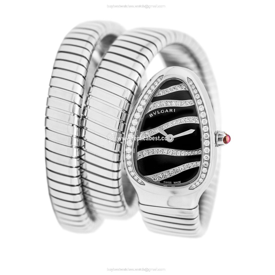 Bulgari Serpenti Womens watch Quartz Steel 102441 SP35BDSDS.2T