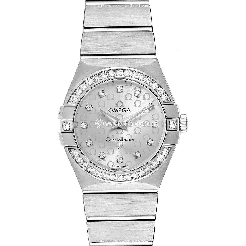 Omega Constellation Quartz Womens watch Quartz Steel 123.15.27.60.52.001