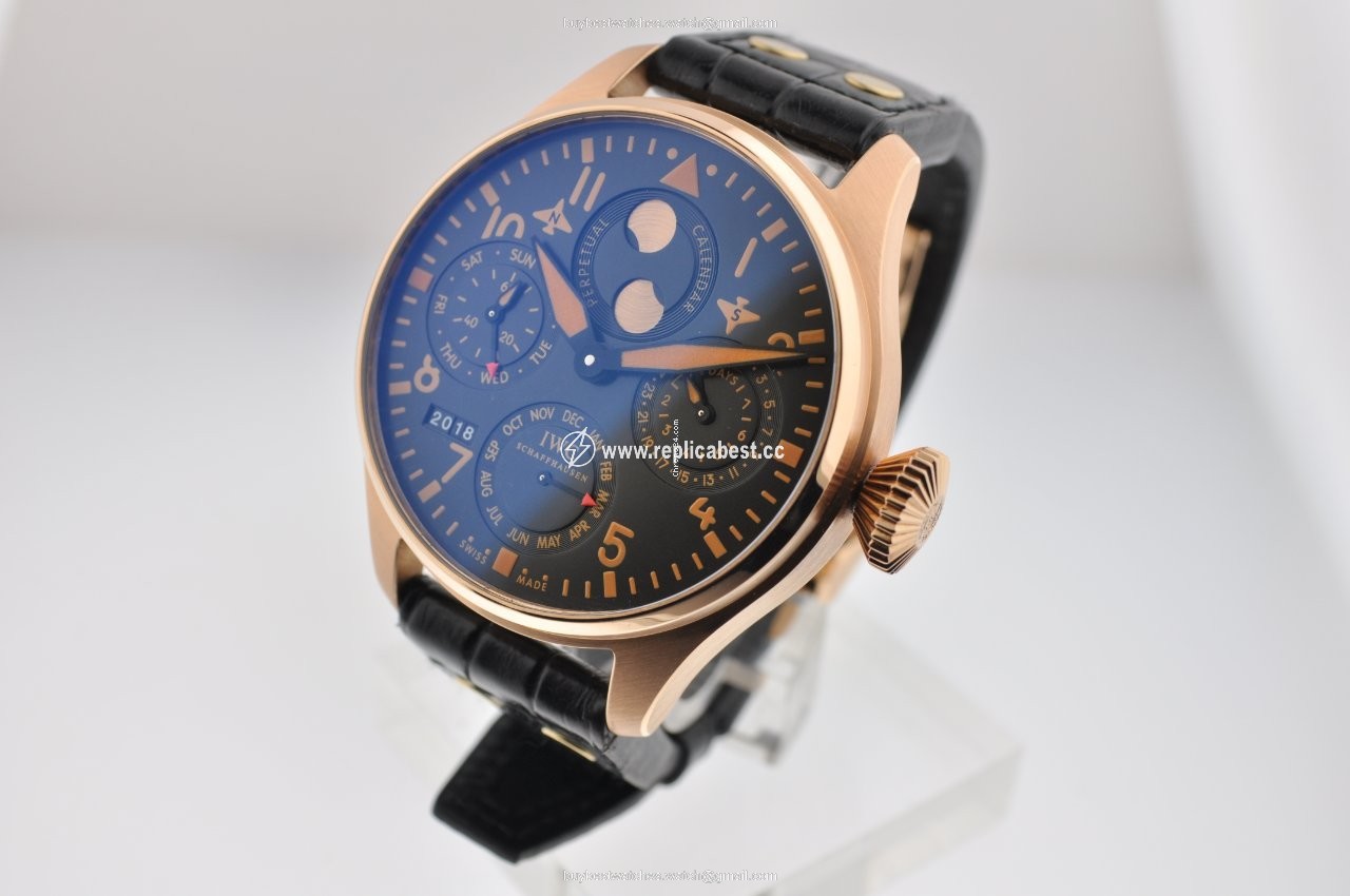 IWC Big Pilot Mens watch Unisex Automatic Rose gold IW502635