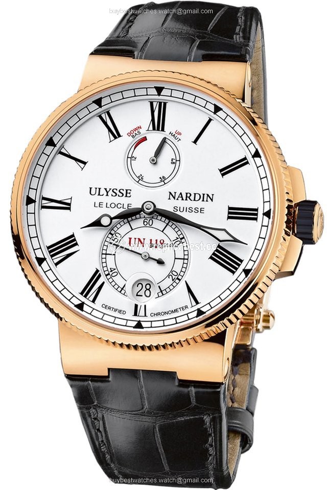 Ulysse Nardin Marine Chronometer Manufacture Automatic 1186-122 40