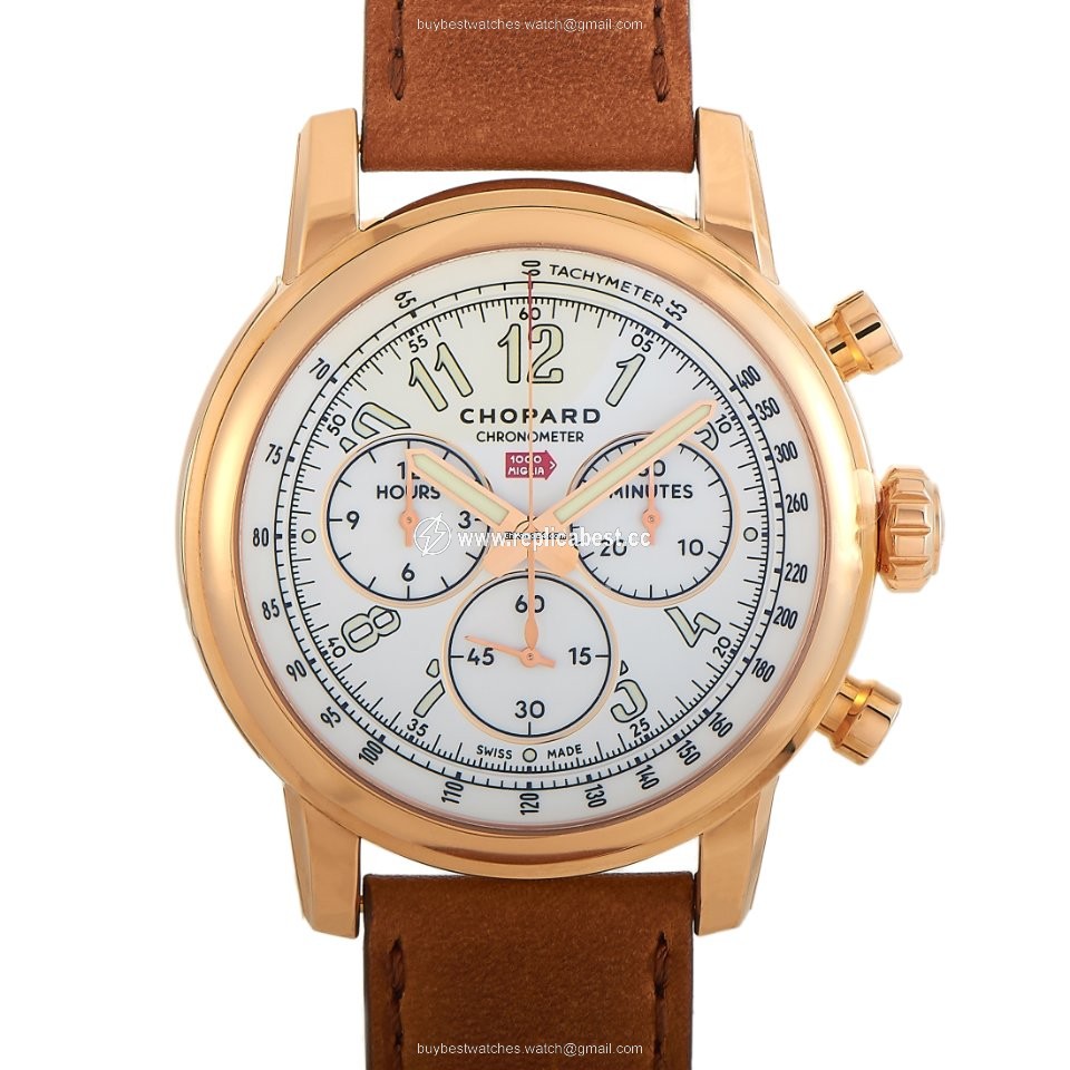 Chopard Mille Miglia Mens watch Unisex Manual winding Rose gold 161299-5001