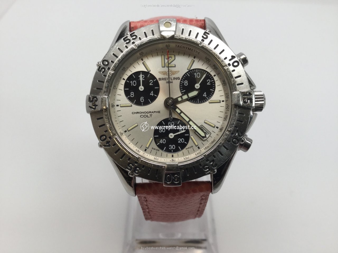 Breitling Colt Chronograph Mens watch Unisex Quartz Steel A53035