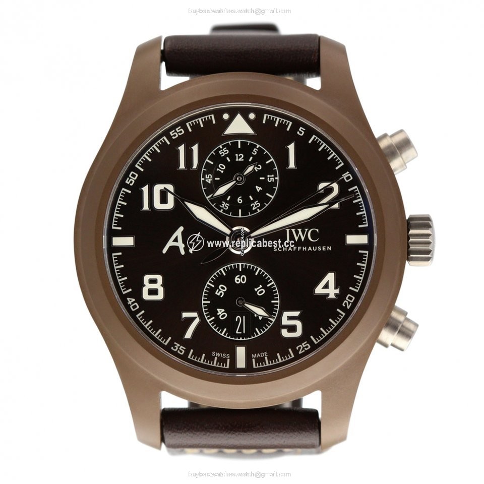 IWC Pilot Chronograph Mens watch Unisex Automatic Ceramic IW388004