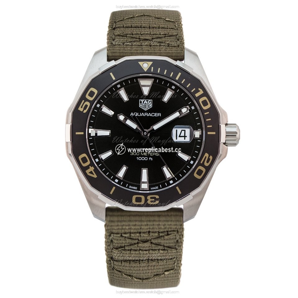 TAG Heuer Aquaracer Mens watch Unisex Quartz Steel WAY101E.FC8222