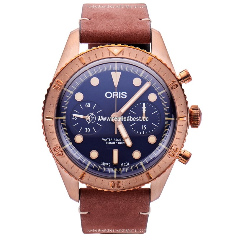 Oris Carl Brashear Mens watch Unisex Automatic Bronze 01 771 7744 3185 LS