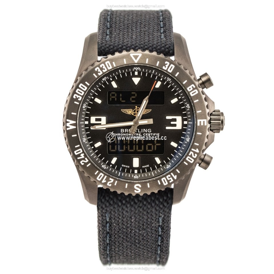 Breitling Chronospace Military Mens watch Unisex Quartz Steel M78367101B1W1