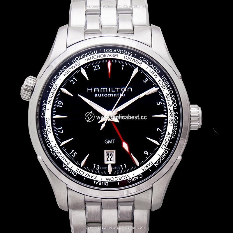 Hamilton Jazzmaster GMT Auto Mens watch Unisex Automatic Steel H32695131