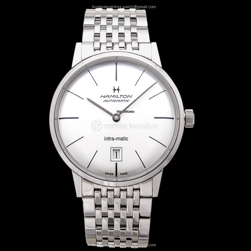 Hamilton Intra-Matic Mens watch Unisex Automatic Steel H38455151
