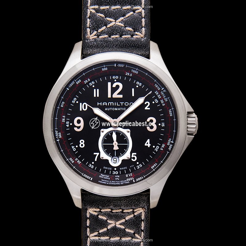 Hamilton Khaki Aviation Mens watch Unisex Automatic Steel H76655733