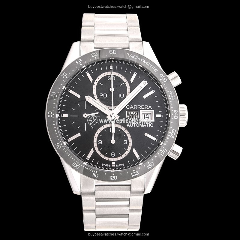 TAG Heuer Carrera Calibre 16 Mens watch Unisex Automatic Steel CV201AJ.BA0715