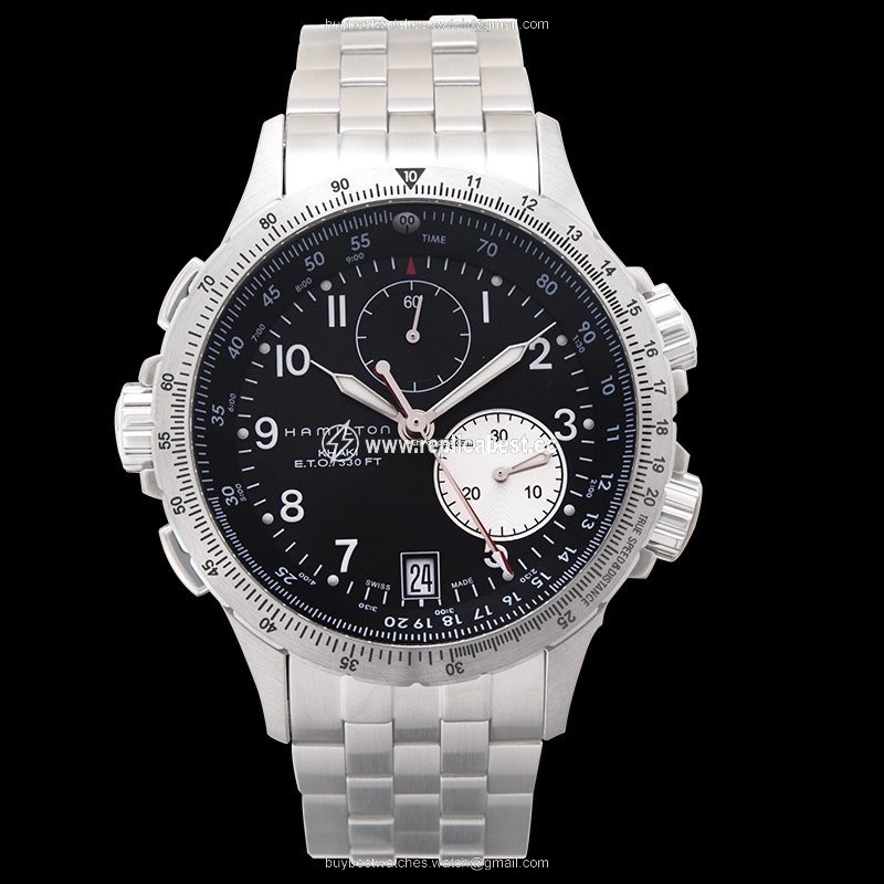 Hamilton Khaki Aviation Mens watch Unisex Quartz Steel H77612133