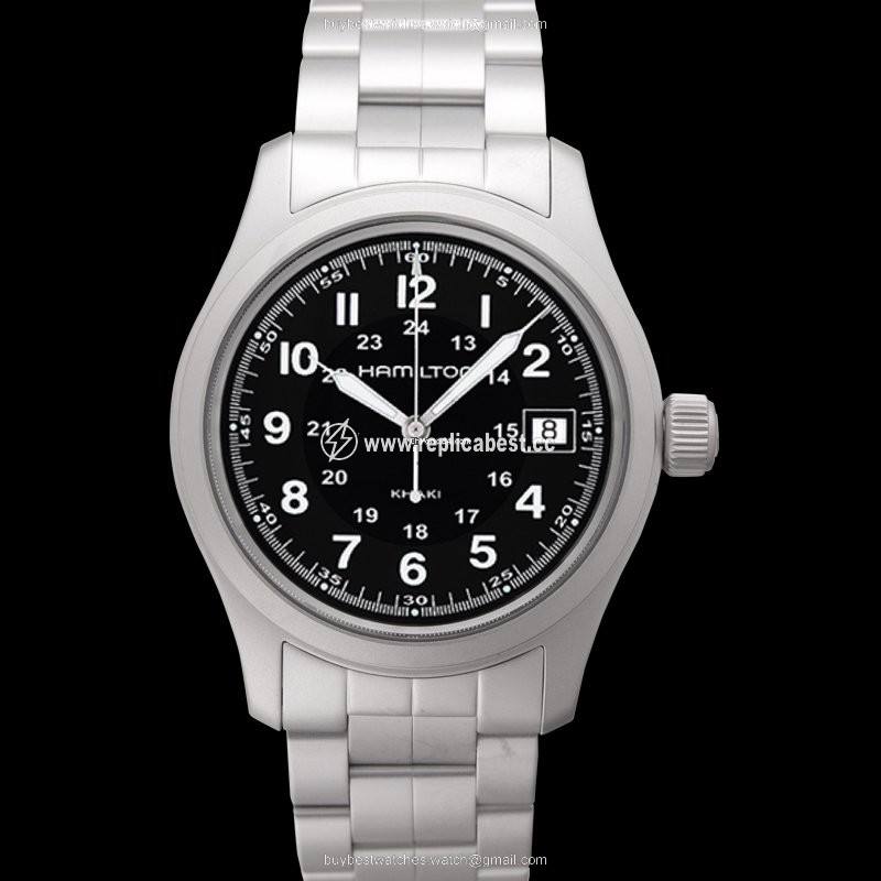 Hamilton Khaki Field Mens watch Unisex Quartz Steel H68411133