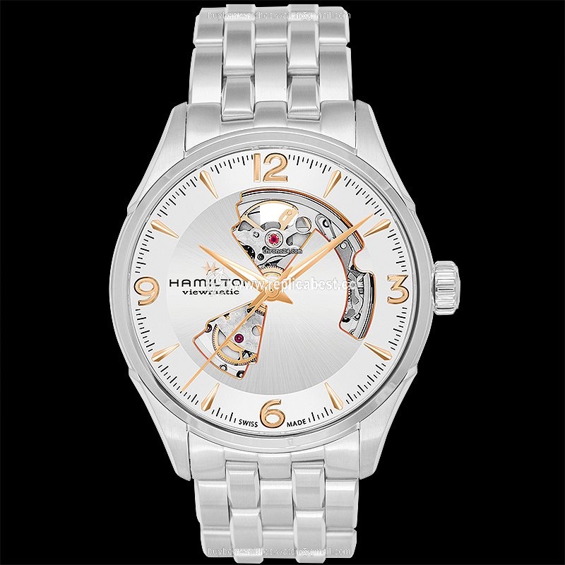 Hamilton Jazzmaster Open Heart Mens watch Unisex Automatic Steel H32705151