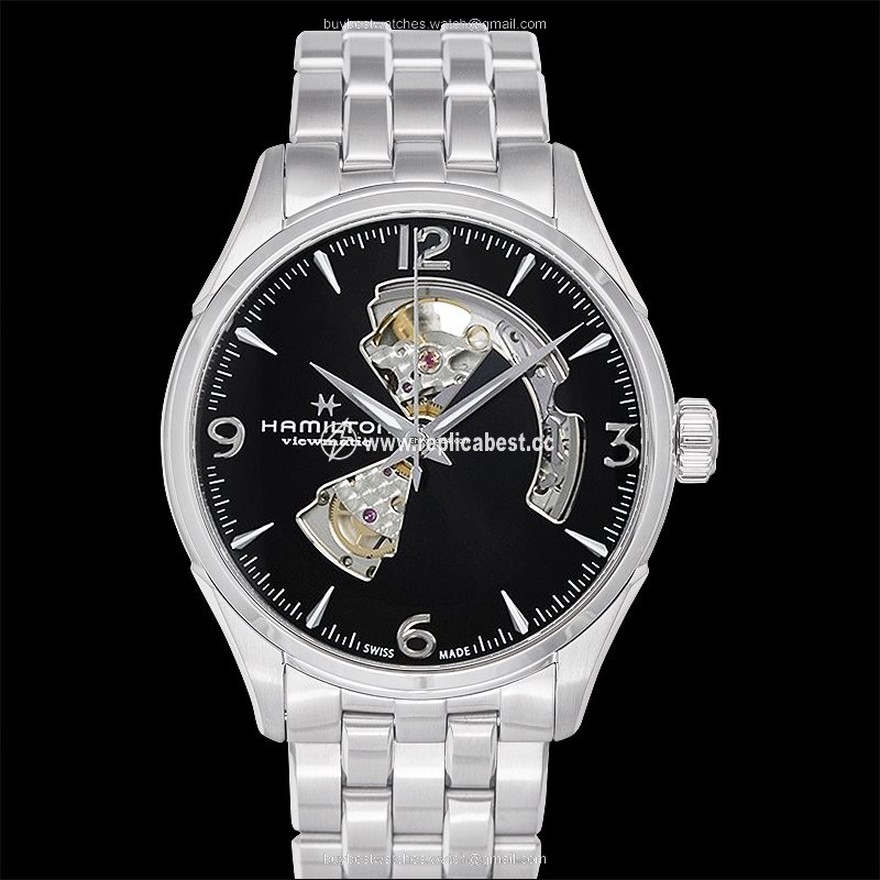 Hamilton Jazzmaster Open Heart Mens watch Unisex Automatic Steel H32705131