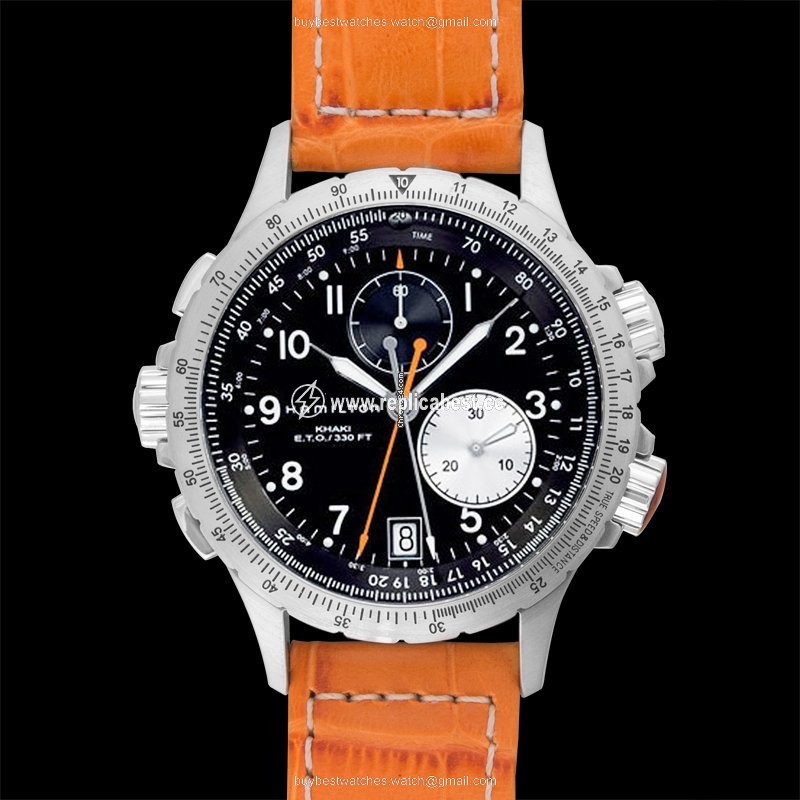 Hamilton Khaki Aviation Mens watch Unisex Quartz Steel H77612933