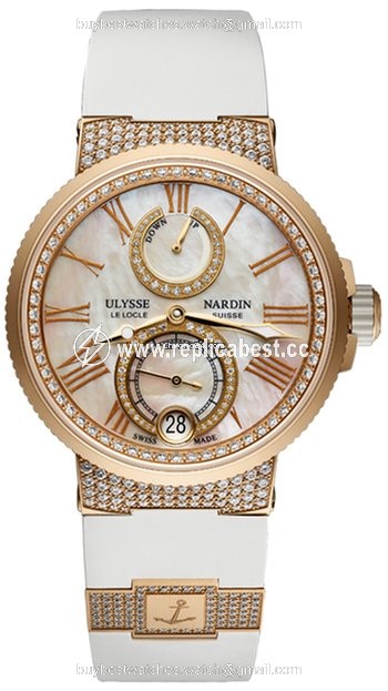 Ulysse Nardin Marine Womens watch Automatic Rose gold 1182-160C-3C 490