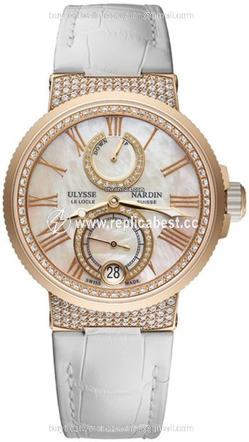 Ulysse Nardin Marine Womens watch Automatic Rose gold 1182-160C 490