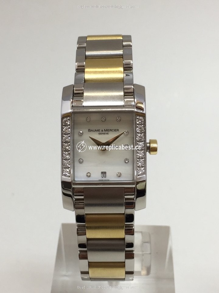 Baume & Mercier Womens watch Quartz Gold Steel MOA65548