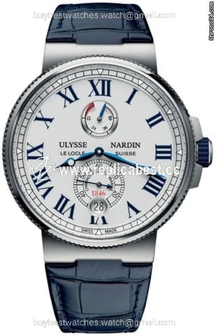Ulysse Nardin Marine Chronometer Manufacture Mens watch Unisex Automatic Steel 1183-122-40