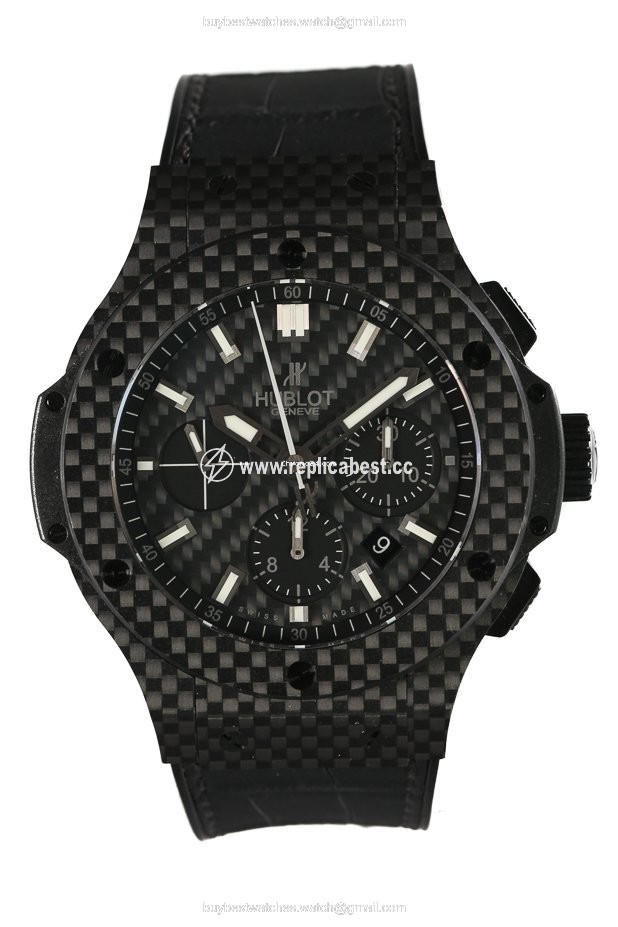 Hublot Big Bang 44 mm Mens watch Unisex Automatic Carbon 301.QX.1724.RX.