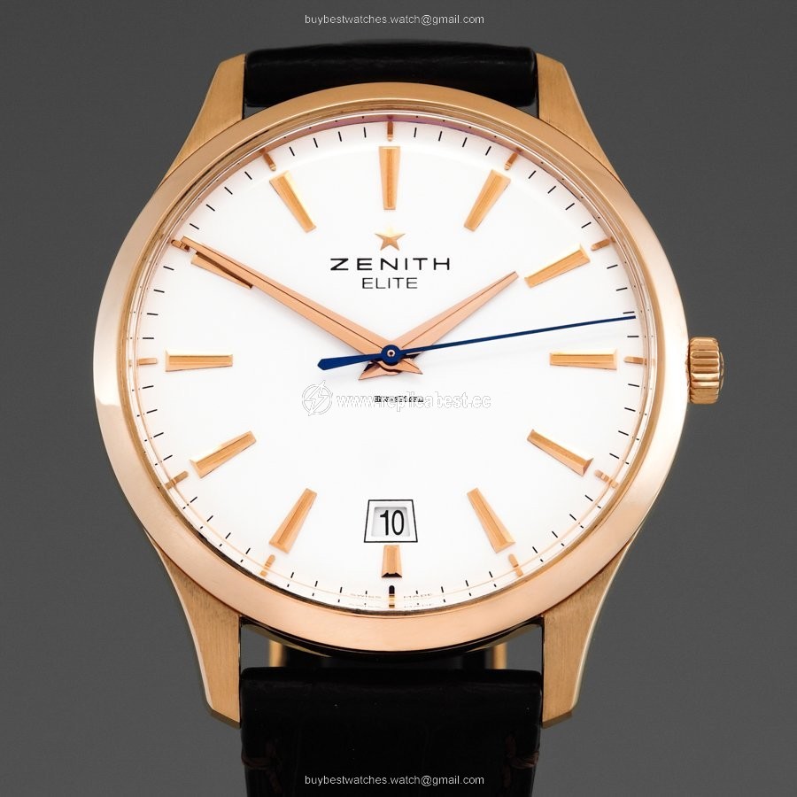 Zenith Captain Central Second Mens watch Unisex Automatic Rose gold 18.2020.670 11.C498