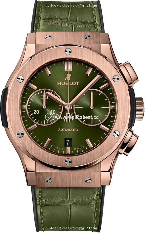 Hublot Classic Fusion Chronograph Mens watch Unisex Automatic Rose gold 521.ox.8980.lr