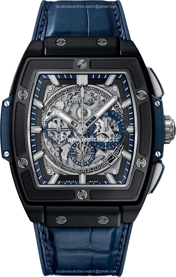 Hublot Spirit of Big Bang Mens watch Unisex Automatic Ceramic 601.ci.7170.lr Ceramic Blue