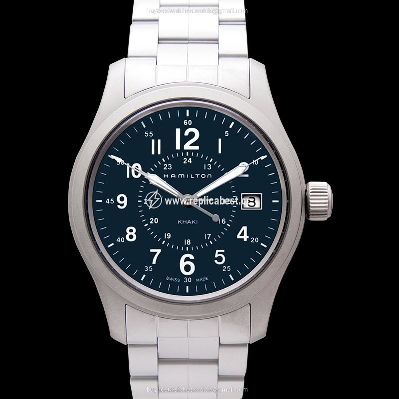Hamilton Khaki Field Mens watch Unisex Quartz Steel H68201143